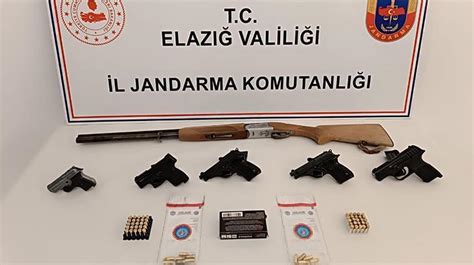 Elazığ da ruhsatsız silah operasyonu Son Dakika Haberler Milliyet