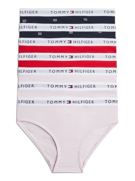 Tommy Hilfiger Underwear Bikinislip 7PK BIKINI PRINT Packung 7 St 7er Mit Logobund
