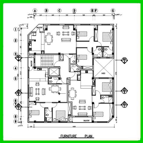 پلان معماری 19*16 دو نبش | پلان یاب مارکت دانلود نقشه معماری،پلان ...