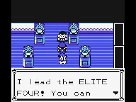 Pokemon Yellow Elite Four Part 2 YouTube