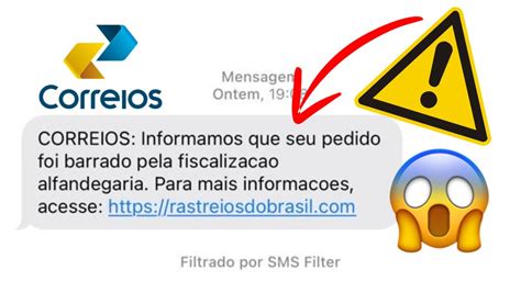 Golpe Sms Correios Mensagem Sobre Pedido Taxado Falsa Saiba Se Proteger