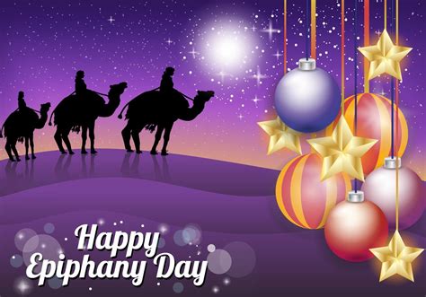 Epiphany Day With Three Kings In The Dessert 144003 Vector Art At Vecteezy