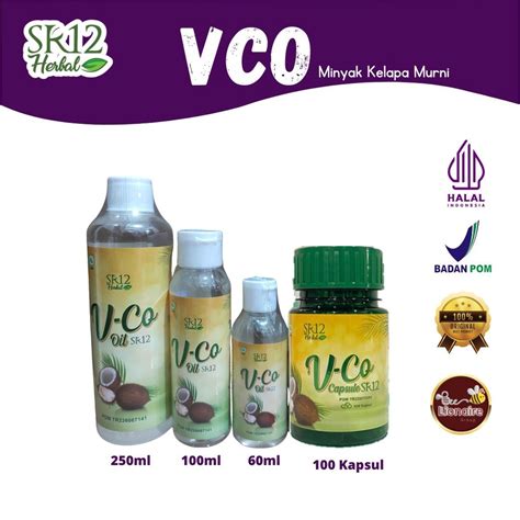 Jual VCO VICO SR12 VIRGIN COCONUT OIL MINYAK KELAPA MURNI AMPUH