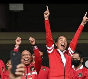 Presiden Jokowi Sanjung Timnas Indonesia U 23 Yang Lolos Ke