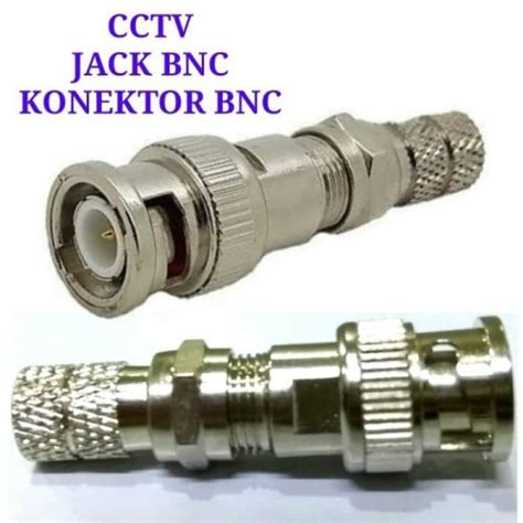 Jual Jack Bnc Drat Cctv Konektor Cctv Jack Bnc Jak Kabel Cctv