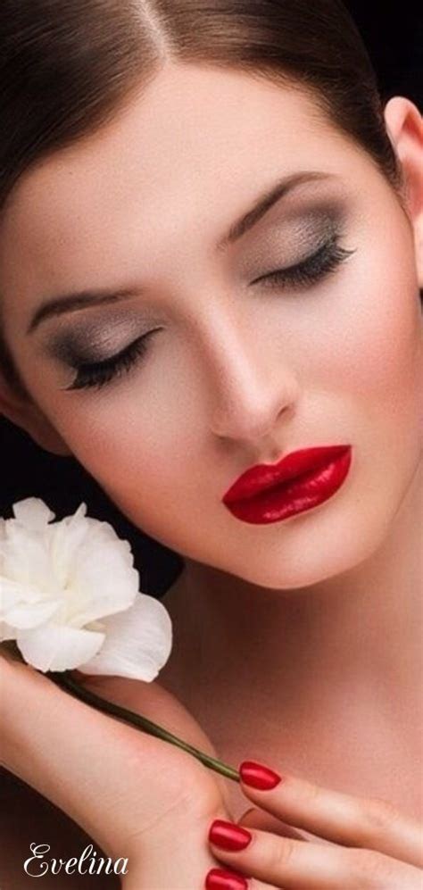 Pin By Gertie Koppenens On Pinterest Magazine Hot Red Lipstick