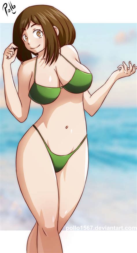 Ochako Uraraka Sexy Bikini Rp By Maximodeibe On Deviantart