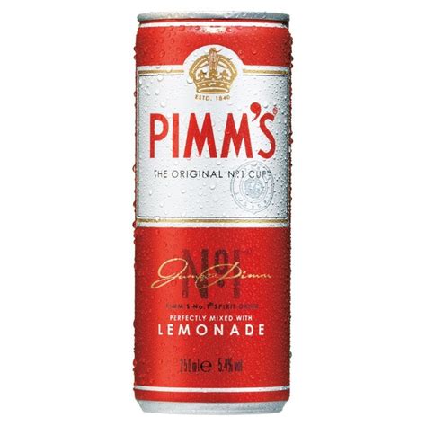 Pimms No1 And Lemonade 250ml Drinksupermarket