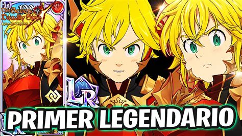 MELIODAS LOSTVAYNE LR EL PRIMER PERSONAJE LEGENDARIO DE 7DS Seven