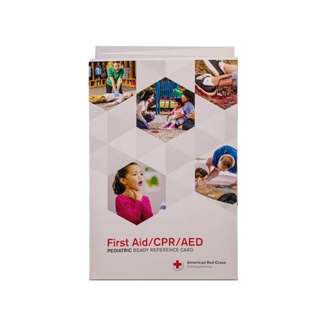 Pediatric First Aid Cpr And Aed Ready Reference Red Cross Store