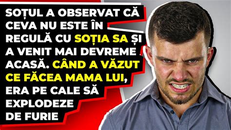 Soțul a observat că ceva nu este în Regulă cu soția sa și a venit mai