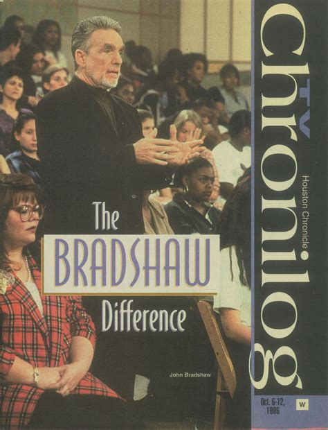 "The Bradshaw Difference", Houston Chronicle TV Chronilog — John Bradshaw