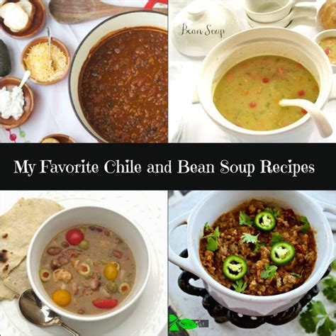 Our Best Chili Recipes and Bean Soup Recipes with Homemade Bread