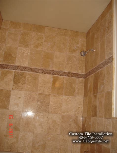 Tub Shower Travertine Shower Ideas Pictures