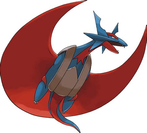 Mega Salamence By Theangryaron On Deviantart Dragon Type Pokemon