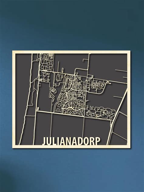 Citymap Julianadorp Kopen Hout Kado Nl