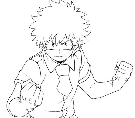 37 Desenhos De Midoriya Para Imprimir E Colorirpintar