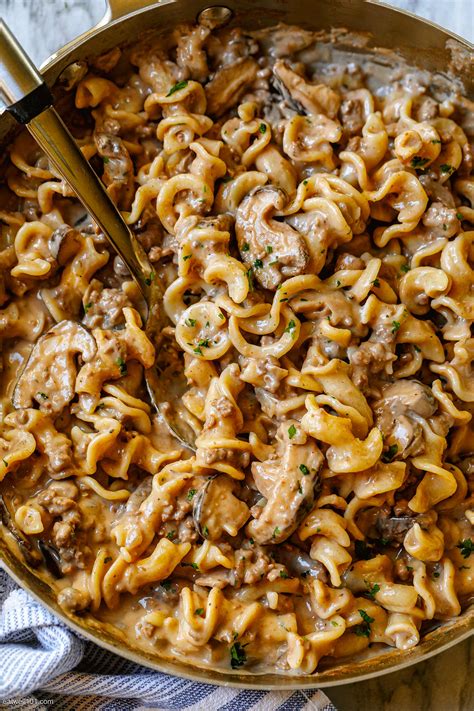 One Pot Beef Stroganoff Recipe How To Cook Beef Stroganoff Eatwell