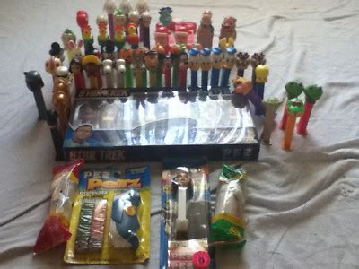 Lot Of Pez Star Trek Mib Star Wars Mib Disney Wb Dc Antique Price