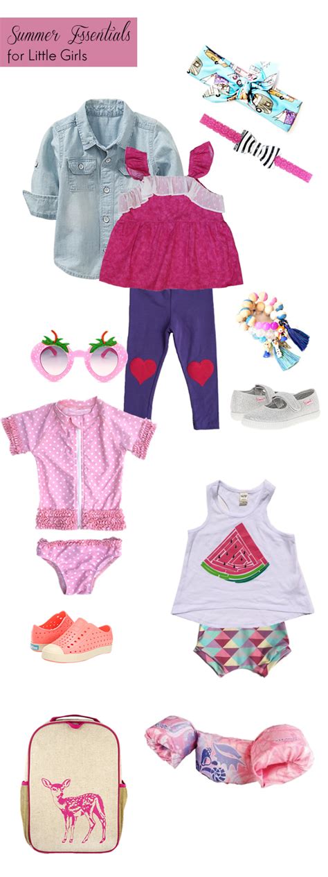 Summer 2015 Wardrobe Essentials For Little Girls The Cuteness