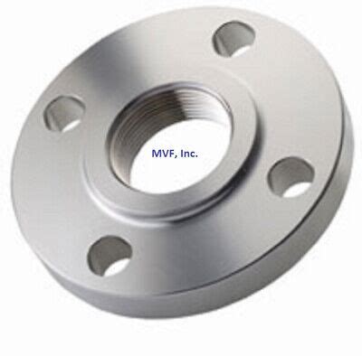 1 2 150 Raised Face RF Threaded NPT Flange 304 Stainless ANSI