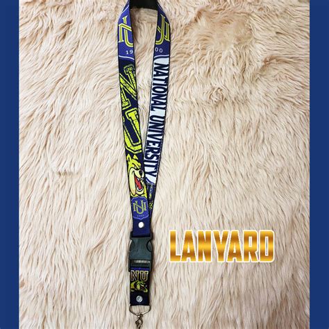 Nu National University Lanyard Neck Strap Id Id Lace Sling Lazada Ph