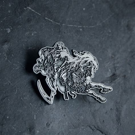 Death Rides Gustave Doré Pin Torvenius