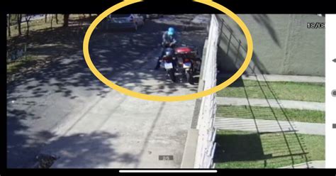 V Deo Mostra Momento Em Que Moto Furtada Em Volta Redonda Tribuna