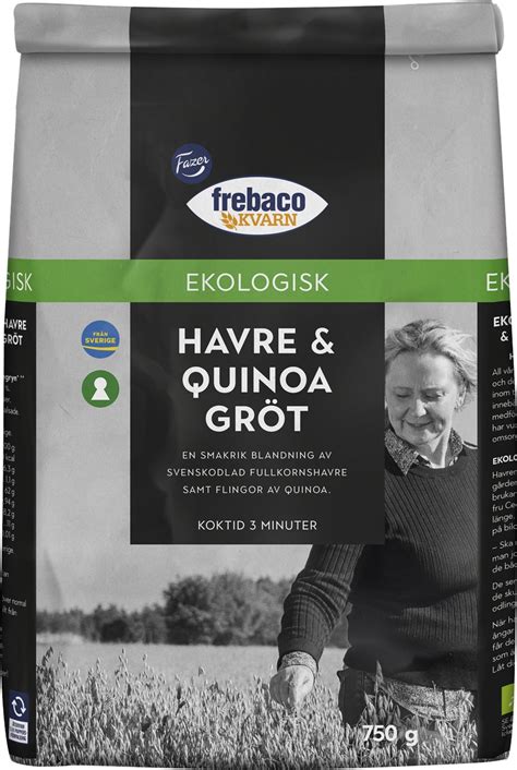 Havre Quinoa Gröt Frebaco Kvarn Dabas