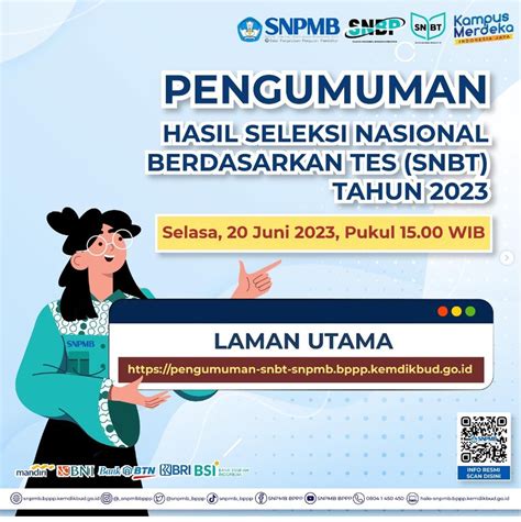 Informasi Pengumuman Hasil Seleksi Nasional Berdasarkan Tes Tahun