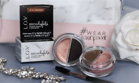 L O V Code Nude Browlights Augenbrauen Pomade Und Highlighter Lavie Deboite