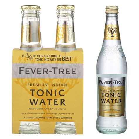 Fever Tree Premium Indian Tonic Water 4pk 200ml Btl Gopuff Partnerships