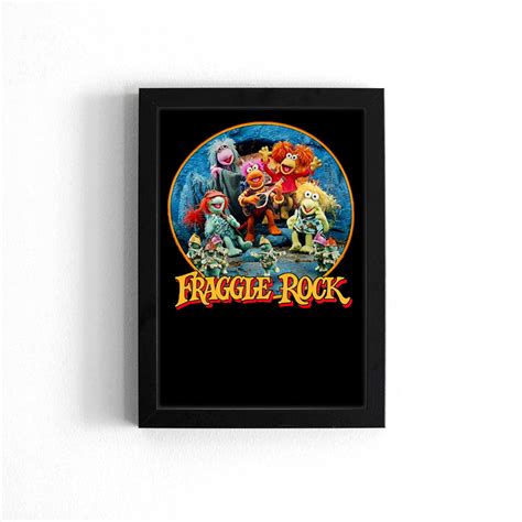 Fraggle Rock Tv Show Logo Poster