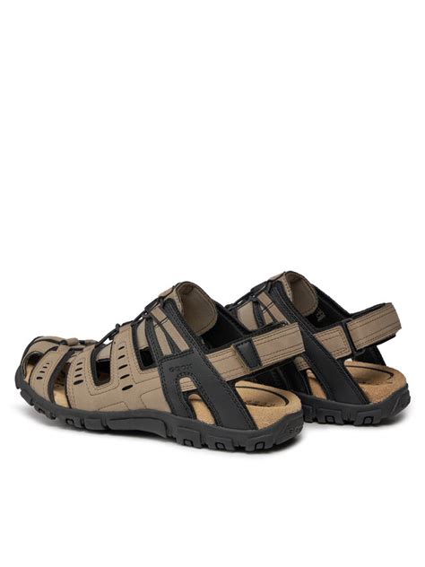 Sandalen Geox Uomo Sandal Strada U4524C 000EK C6738 Braun Eschuhe De