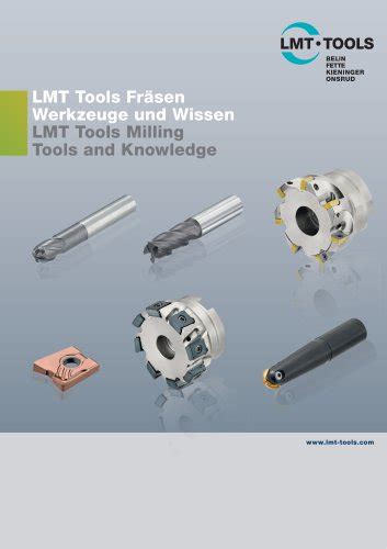 Alle Kataloge Und Technischen Brosch Ren Von Lmt Tools