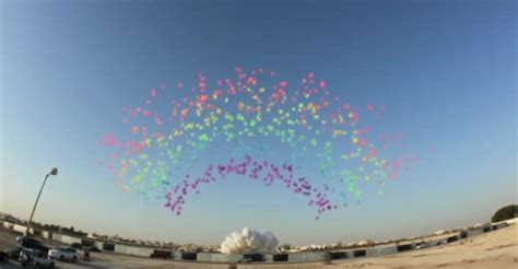 Intense Daytime Fireworks Explode With Brilliant Color