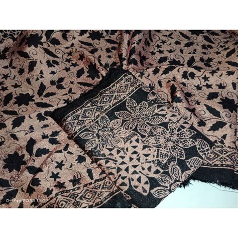 Jual Kain Batik Viscose Semi Sutera Batik Viskos Bacem Batik Lasem