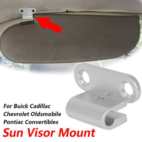 Aluminium Sun Visor Mount For Cadillac Chevrolet Oldsmobile Pontiac