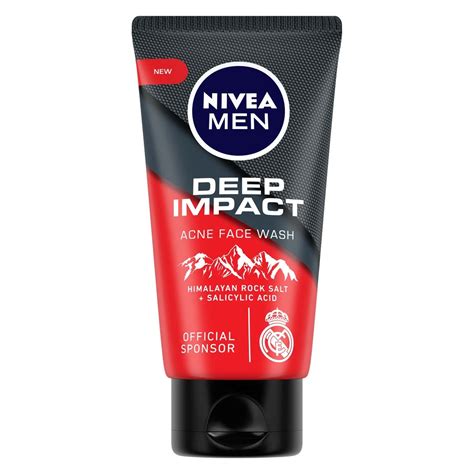 Buy Nivea Men Deep Impact Acne Clear Face Wash - 50 Gm Online & Get Upto 60% OFF at PharmEasy