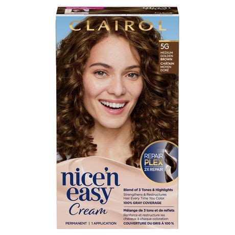 Clairol Nice N Easy Permanent Hair Dye Gray Coverage Walmart Ca