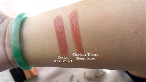 Charlotte Tilbury Stoned Rose K I S S I N G Lipstick Dupes All In The