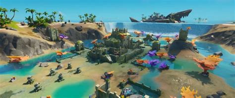 Where To Find The New Coral Castle Atlantis Poi In Fortnite Dot Esports