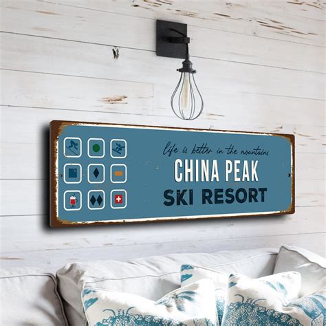 China Peak | Ski Resort Decor | China Peak Gift