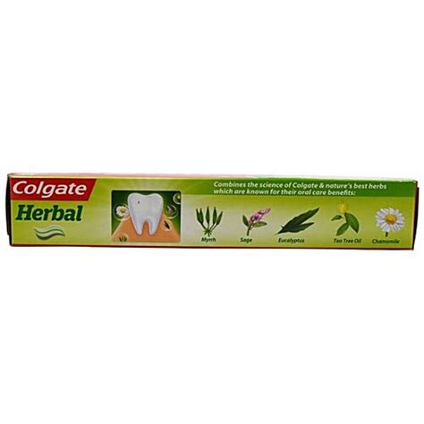 Buy Colgate Toothpaste Herbal Natural Gm Online At Best Price Of Rs