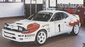 Toyota Celica ST185 4WD Turbo Group A 1992 Racing Cars