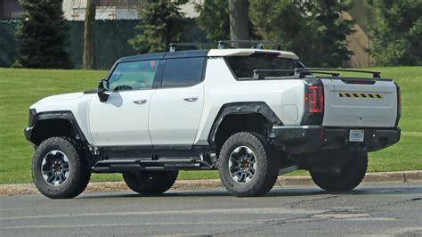 Electric GMC Hummer EV pickup truck spied testing | DrivingElectric