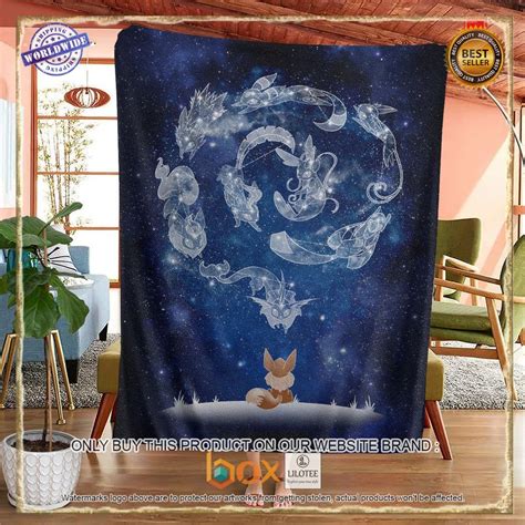 Starry Evolutions Pokemon Blanket Express Your Unique Style With