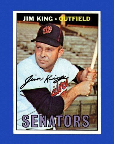 1967 Topps Set Break 509 Jim King NR MINT GMCARDS EBay