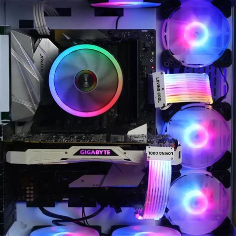 Custom White RGB PSU Cables With ARGB GPU Power Algeria 50 OFF