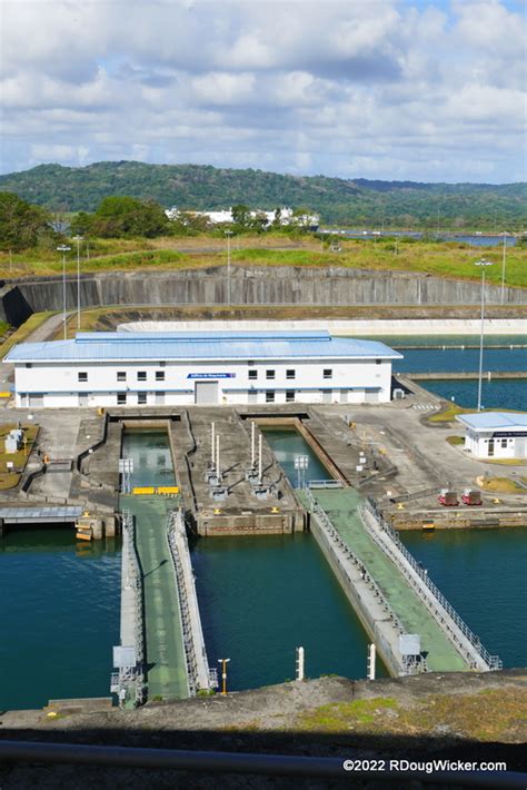 Southern Caribbean Cruising — Panama Canal; Agua Clara Locks at Work ...